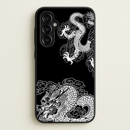 White Dragon  - Dragon Phone Case for Galaxy A54