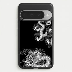 White Dragon Phone Case for Google Pixel 10 Pro XL