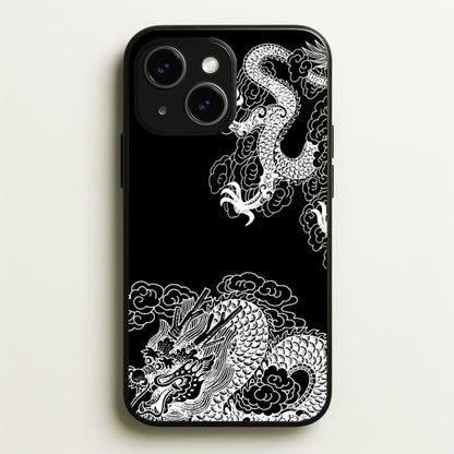 White Dragon  - Dragon Phone Case for iPhone 15 Plus