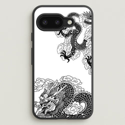 Black Dragon  - Dragon Phone Case for Google Pixel 9a