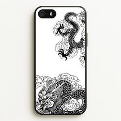 Black Dragon  - Dragon Phone Case for iPhone 5 / 5s / SE 2016