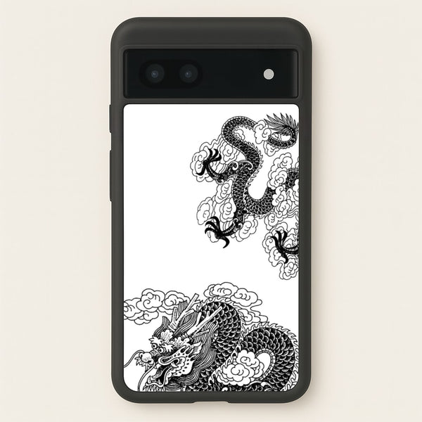 Black Dragon  - Dragon Phone Case for Google Pixel 7a