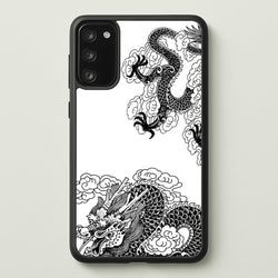 Black Dragon  - Dragon Phone Case for Galaxy S20FE