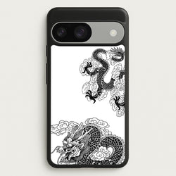 Black Dragon  - Dragon Phone Case for Google Pixel 9 / 9 Pro
