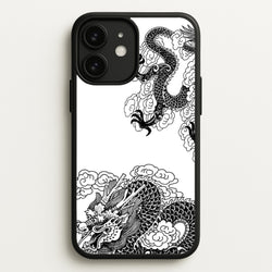 Black Dragon  - Dragon Phone Case for iPhone 11