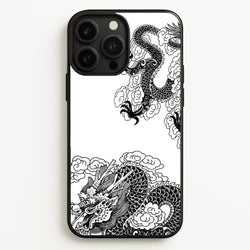 Black Dragon  - Dragon Phone Case for iPhone 13 Pro Max