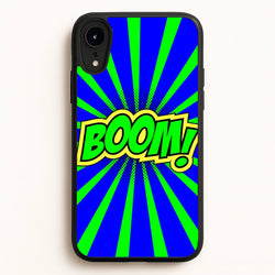 Boom - Pop Art  - Pop Art Phone Case for iPhone XR