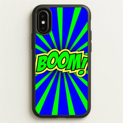 Boom - Pop Art  - Pop Art Phone Case for iPhone X / XS