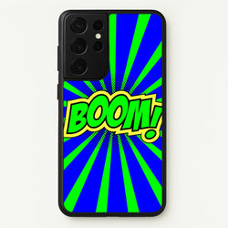 Boom - Pop Art  - Pop Art Phone Case for Galaxy S21 Ultra