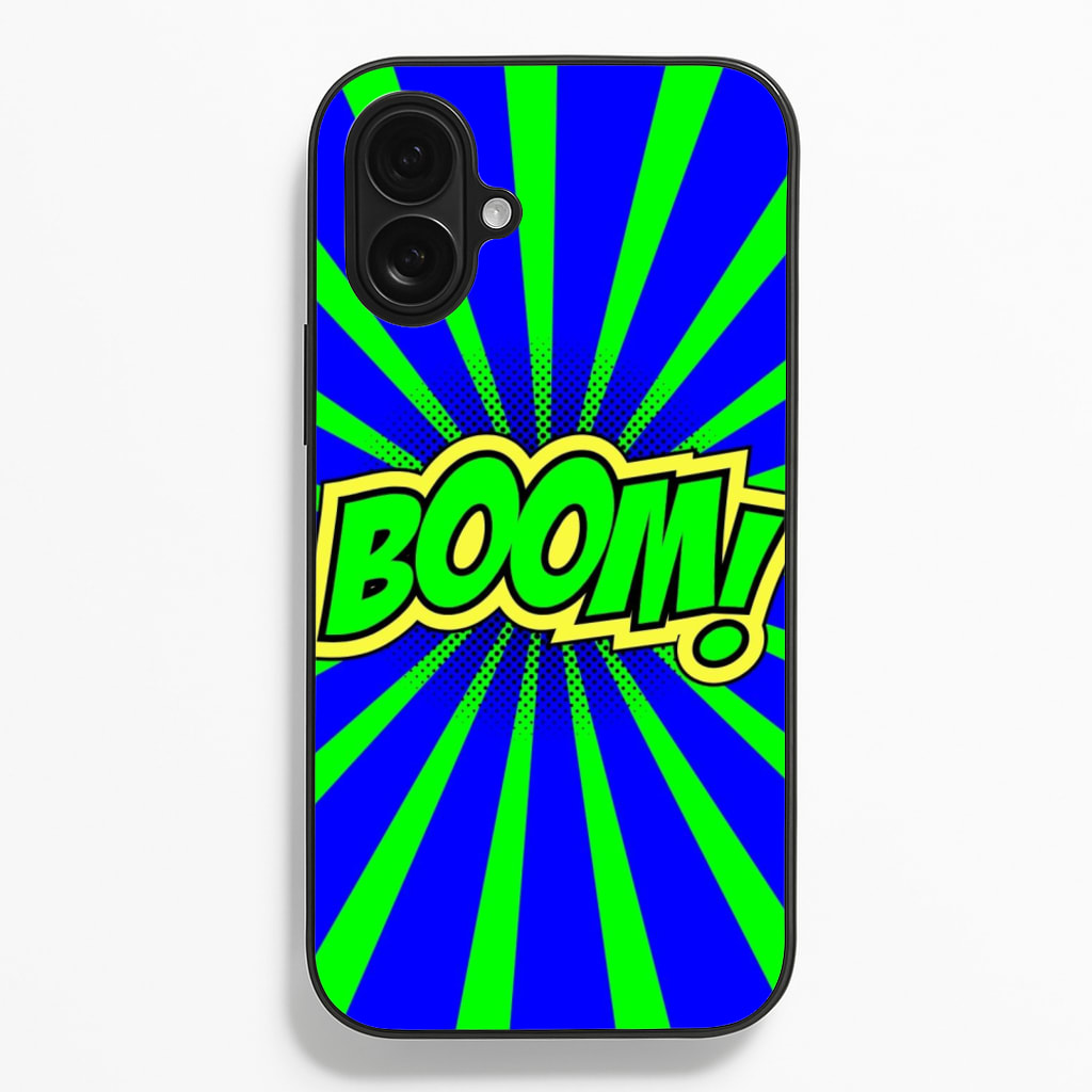 Boom - Pop Art  - Pop Art Phone Case for iPhone 16 Plus