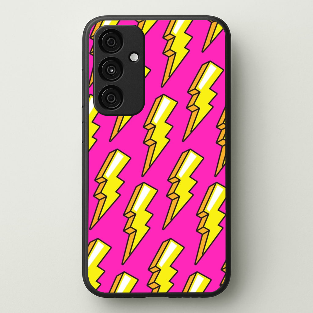 Pop Art Lightning  - Pop Art Phone Case for Galaxy A55