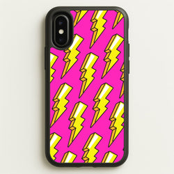 Pop Art Lightning  - Pop Art Phone Case for iPhone X / XS