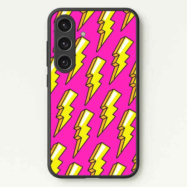 Pop Art Lightning  - Pop Art Phone Case for Galaxy S24FE