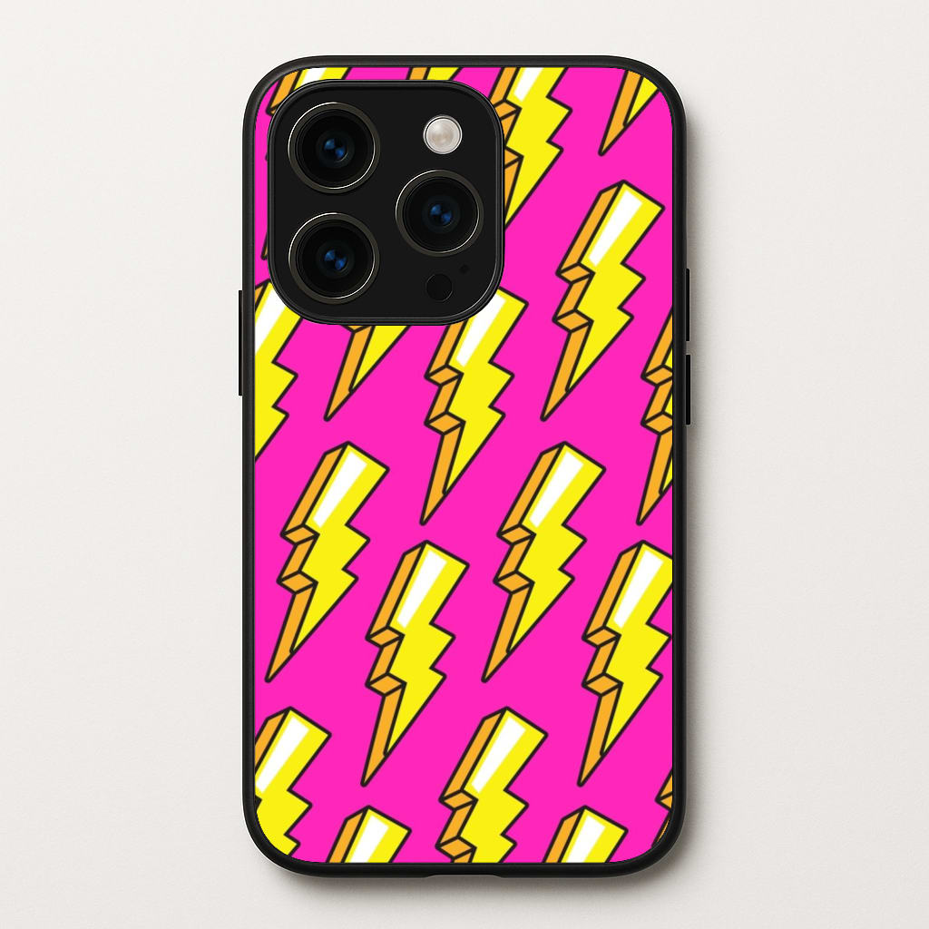 Pop Art Lightning  - Pop Art Phone Case for iPhone 15 Pro Max