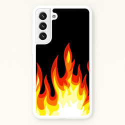 Black Flame   -  Phone Case for Galaxy S22 Plus
