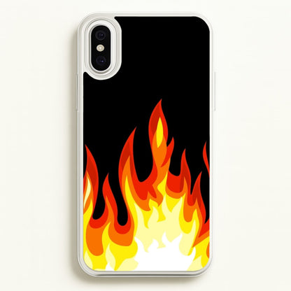 Black Flame   -  Phone Case for iPhone XS Max