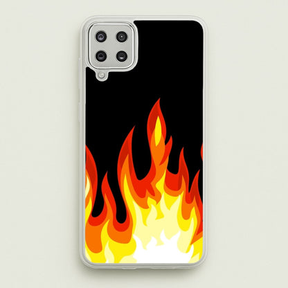 Black Flame   -  Phone Case for Galaxy A12