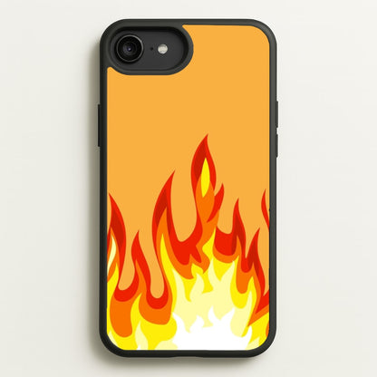 Orange Flame  - Flame Phone Case for iPhone 6 Plus / 7 Plus / 8 Plus