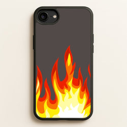 Grey Flame  - Flame Phone Case for iPhone 6 / 7 / 8 / SE