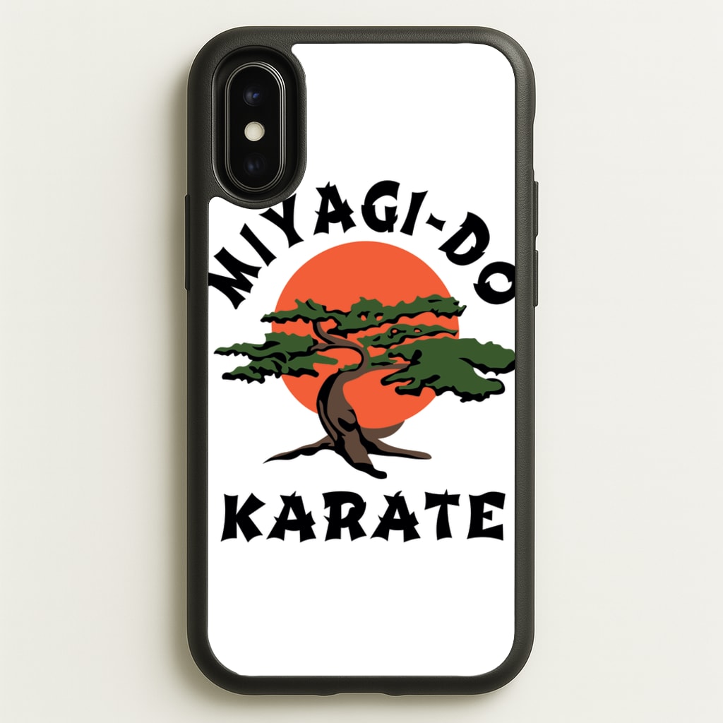 Miyagi-do Karate - C Kai  - Cobra Kai Phone Case for iPhone X / XS