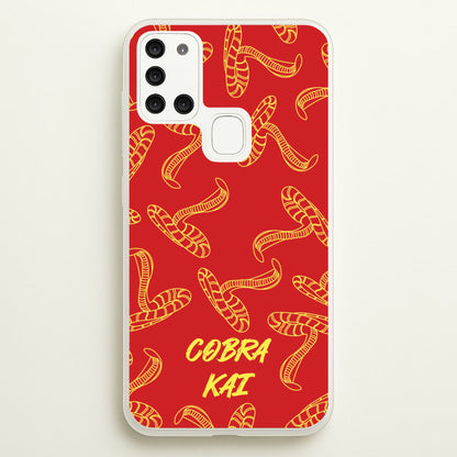 Snake Collage  - Cobra Kai Phone Case for Galaxy A21s