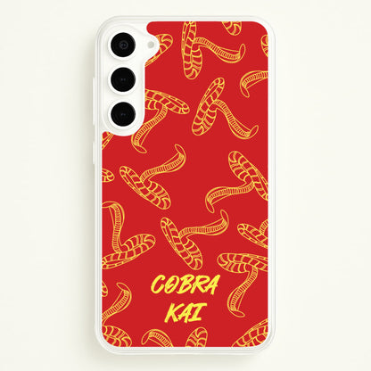 Snake Collage  - Cobra Kai Phone Case for Galaxy S23