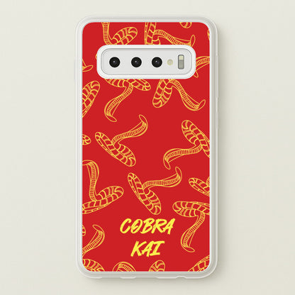 Snake Collage  - Cobra Kai Phone Case for Galaxy S10