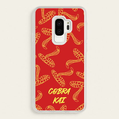 Snake Collage  - Cobra Kai Phone Case for Galaxy S9 Plus