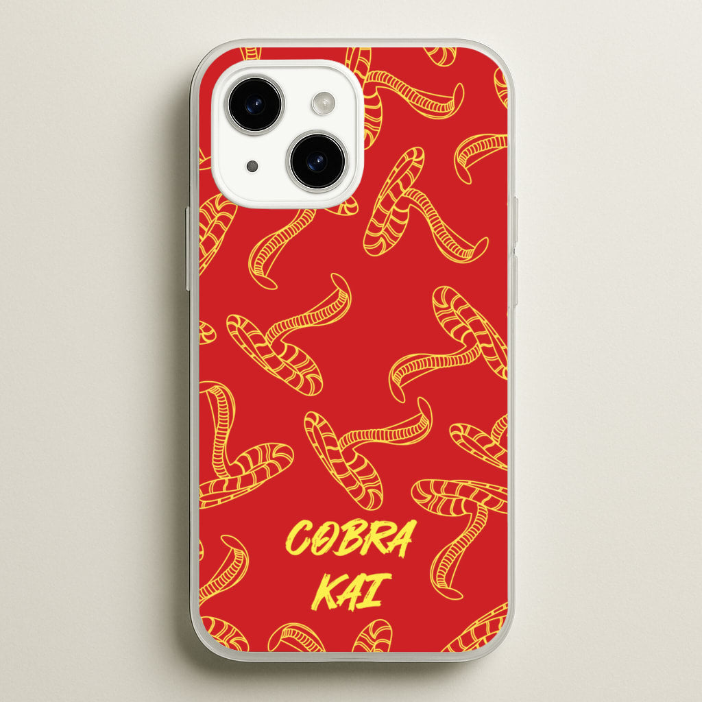 Snake Collage  - Cobra Kai Phone Case for iPhone 15