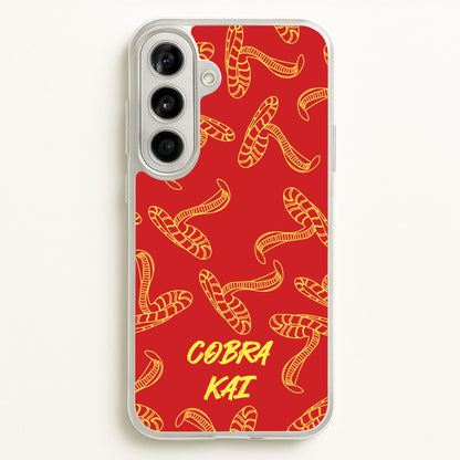Snake Collage  - Cobra Kai Phone Case for Galaxy A56