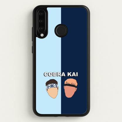 Johnny And LaRusso  - Cobra Kai Phone Case for Huawei P30 Lite