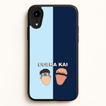 Johnny And LaRusso  - Cobra Kai Phone Case for iPhone XR