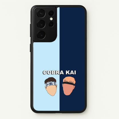 Johnny And LaRusso  - Cobra Kai Phone Case for Galaxy S21 Ultra