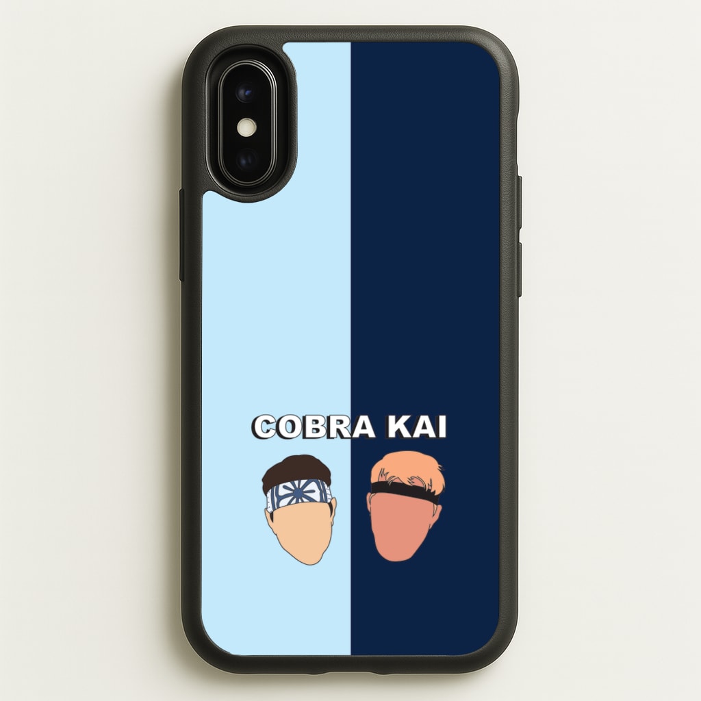Johnny And LaRusso  - Cobra Kai Phone Case for iPhone X / XS