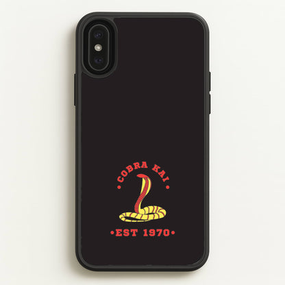 Snake Est 1970  - Cobra Kai Phone Case for iPhone XS Max