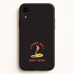 Snake Est 1970  - Cobra Kai Phone Case for iPhone XR
