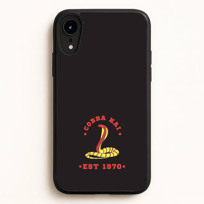 Snake Est 1970  - Cobra Kai Phone Case for iPhone XR
