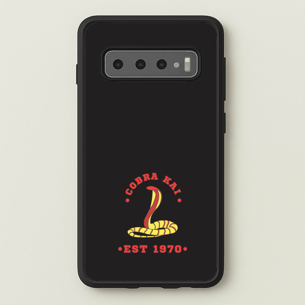 Snake Est 1970  - Cobra Kai Phone Case for Galaxy S10