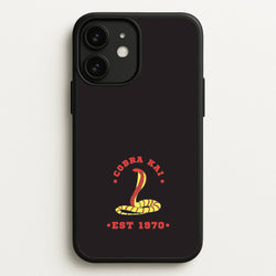 Snake Est 1970  - Cobra Kai Phone Case for iPhone 11