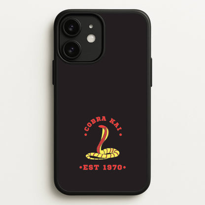 Snake Est 1970  - Cobra Kai Phone Case for iPhone 11