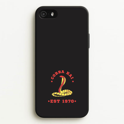 Snake Est 1970  - Cobra Kai Phone Case for iPhone 5 / 5s / SE 2016