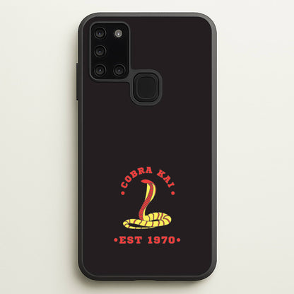 Snake Est 1970  - Cobra Kai Phone Case for Galaxy A21s