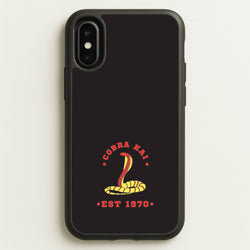 Snake Est 1970  - Cobra Kai Phone Case for iPhone X / XS