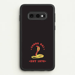 Snake Est 1970  - Cobra Kai Phone Case for Galaxy S10e