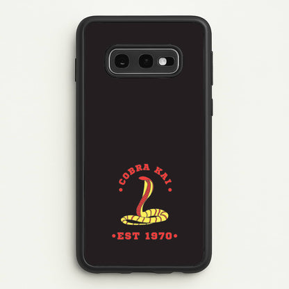 Snake Est 1970  - Cobra Kai Phone Case for Galaxy S10e