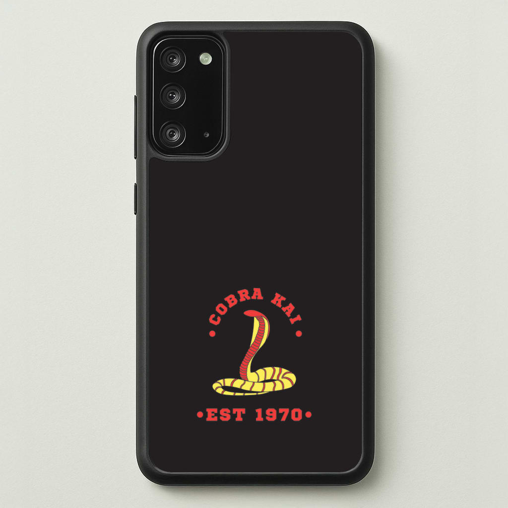 Snake Est 1970  - Cobra Kai Phone Case for Galaxy Note 20
