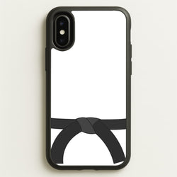 Black Belt  - Cobra Kai Phone Case for iPhone X / XS