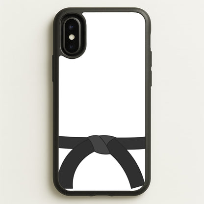 Black Belt  - Cobra Kai Phone Case for iPhone X / XS