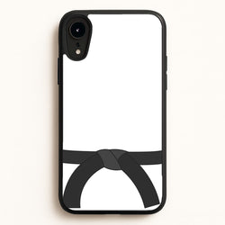 Black Belt  - Cobra Kai Phone Case for iPhone XR