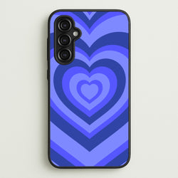 Blue - Colourful Hearts  - Colourful Hearts Phone Case for Galaxy A14